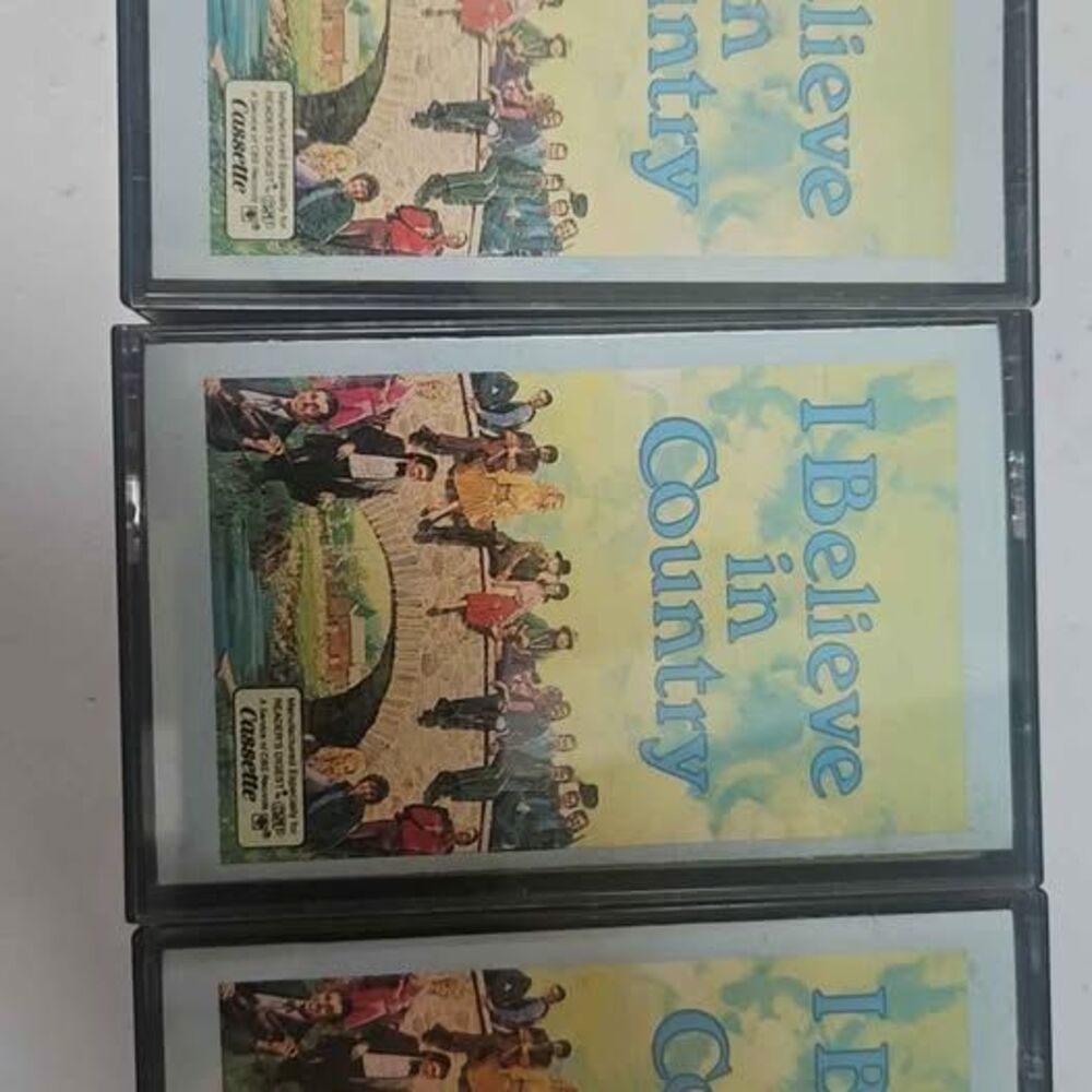 Reader's Digest I Believe in Country 3-Cassette Tape Set